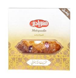 مهرپادین لقمه نبات ممتاز زعفرانی بزرگ